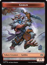 Goblin Warrior Double Sided Token (12 // 13) - Tarkir: Dragonstorm