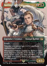 Balthier and Fran 0393 Borderless (393) - FINAL FANTASY