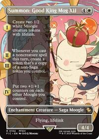 Summon Good King Mog XII Borderless (194) - Commander: FINAL FANTASY