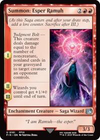 Summon Esper Ramuh (161) - FINAL FANTASY