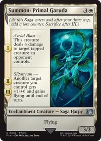 Summon Primal Garuda (37) - FINAL FANTASY