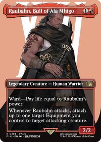 Raubahn Bull of Ala Mhigo Borderless (388) - FINAL FANTASY