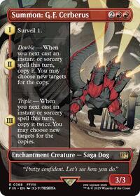 Summon GF Cerberus Borderless (368) - FINAL FANTASY