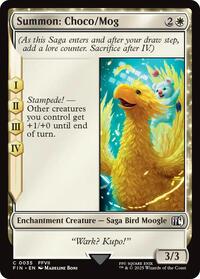 Summon Choco Mog (35) - FINAL FANTASY