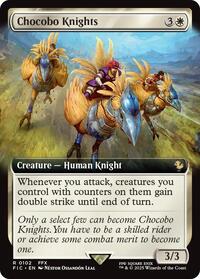 Chocobo Knights Extended Art (102) - Commander: FINAL FANTASY