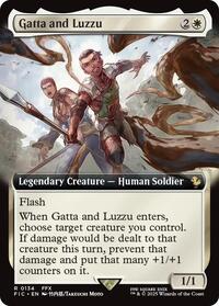 Gatta and Luzzu Extended Art (134) - Commander: FINAL FANTASY
