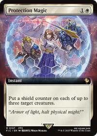 Protection Magic Extended Art (107) - Commander: FINAL FANTASY