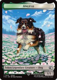 Angelo Darkstar Double Sided Token (19 // 20) - FINAL FANTASY