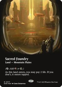 Sacred Foundry Borderless Galaxy Foil (377) - Edge of Eternities