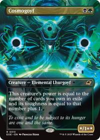 Cosmogoyf Borderless (313) - Edge of Eternities