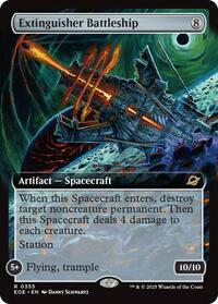 Extinguisher Battleship Extended Art (355) - Edge of Eternities