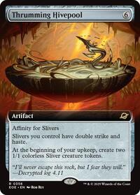 Thrumming Hivepool Extended Art (356) - Edge of Eternities