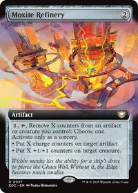 Moxite Refinery Extended Art (37) - Commander: Edge of Eternities