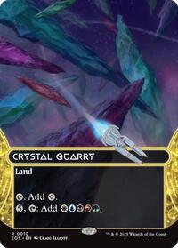 Crystal Quarry 0010 Borderless (10) - Edge of Eternities: Stellar Sights