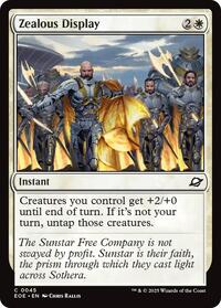 Zealous Display (45) - Edge of Eternities