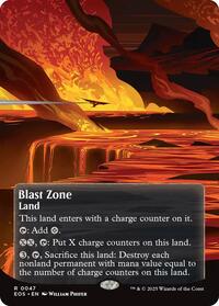 Blast Zone 0047 Borderless (47) - Edge of Eternities: Stellar Sights