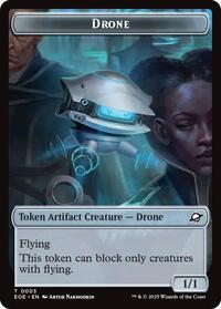 Drone Lander 0006 Doubled Sided Token (3 // 6) - Edge of Eternities