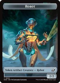 Robot Lander 0008 Double Sided Token (10 // 8) - Edge of Eternities