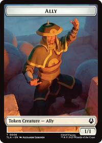 Ally 0006 Clue 0017 Double Sided Token (6 // 17) - Avatar: The Last Airbender