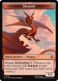 Dragon Food 0019 Double Sided Token (9 // 19) - Avatar: The Last Airbender