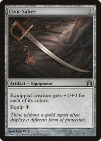 Civic Saber (227) - Return to Ravnica