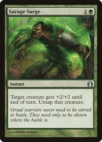 Savage Surge (133) - Return to Ravnica