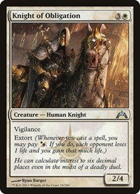 Knight of Obligation (18) - Gatecrash