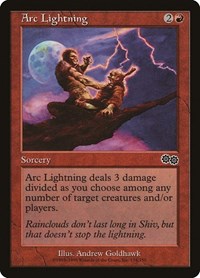 Arc Lightning (174) - Urza's Saga