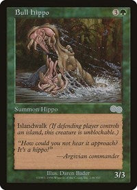 Bull Hippo (239) - Urza's Saga