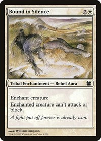 Bound in Silence (8) - Modern Masters