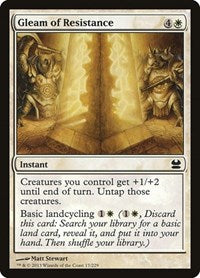 Gleam of Resistance (17) - Modern Masters