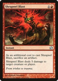Shrapnel Blast (129) - Modern Masters