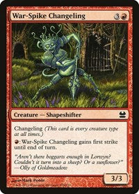 War Spike Changeling (139) - Modern Masters