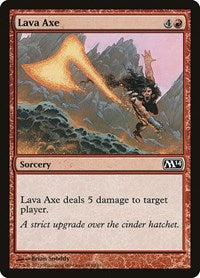 Lava Axe (143) - Magic 2014 (M14)