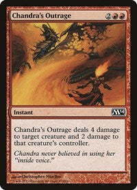 Chandras Outrage (133) - Magic 2014 (M14)