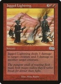 Jagged Lightning (200) - Urza's Saga