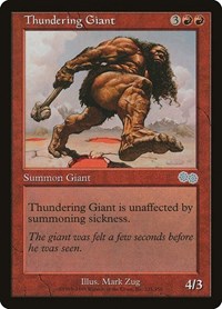 Thundering Giant (221) - Urza's Saga