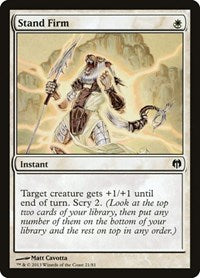 Stand Firm (21) - Duel Decks: Heroes vs. Monsters