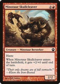 Minotaur Skullcleaver (130) - Theros
