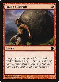 Titans Strength (145) - Theros