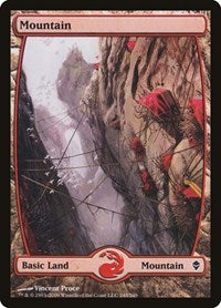Mountain 245 Full Art (245) - Zendikar