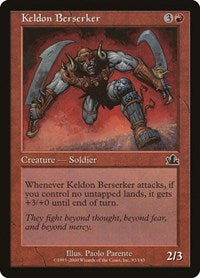 Keldon Berserker (93) - Prophecy