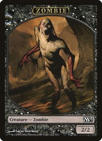 Zombie Token (5) - Magic 2013 (M13)
