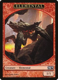 Elemental Token 7 (7) - Magic 2014 (M14)