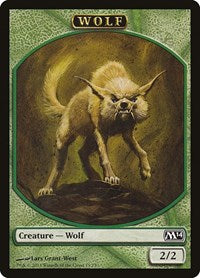 Wolf Token (11) - Magic 2014 (M14)