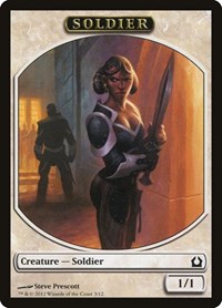 Soldier Token (3) - Return to Ravnica
