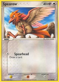 Spearow (61/100) - Crystal Guardians