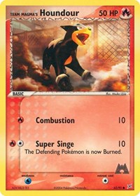 Team Magmas Houndour 62 95 (62/95) - Team Magma vs Team Aqua