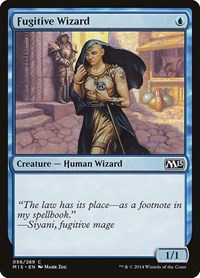 Fugitive Wizard (56) - Magic 2015 (M15)