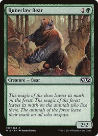 Runeclaw Bear (197) - Magic 2015 (M15)
